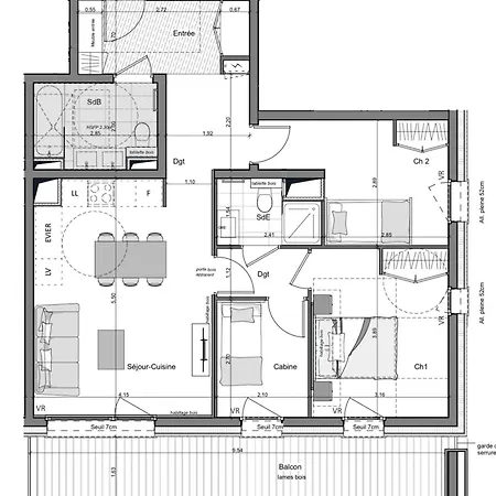 Chez Marie Et Thibaut Апартаменты